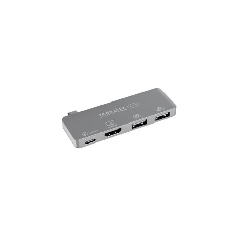 Terratec Connect c4 USB 3.2 Gen 1 (3.1 Gen 1) Type-C Srebrny