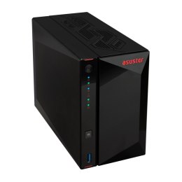 Asustor AS5402T serwer danych NAS Intel® Celeron® N5105 4 GB DDR4 0 TB ADM Czarny