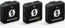 RODE Wireless ME Dual - kompaktowy bezprzewodowy system mikrofonowy z dwoma nadajnikami do nagrywania dwukanałowego