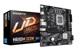 GIGABYTE H610M D3W płyta główna Intel H610 LGA 1700 micro ATX