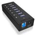 ICY BOX IB-AC618 USB 3.2 Gen 1 (3.1 Gen 1) Type-B 5000 Mbit/s Czarny