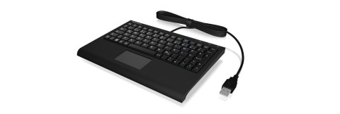 KeySonic ACK-3410 (DE) klawiatura Biuro USB QWERTZ Niemiecki Czarny