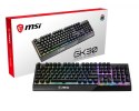 MSI Vigor GK30 klawiatura Gaming USB QWERTZ Niemiecki Czarny