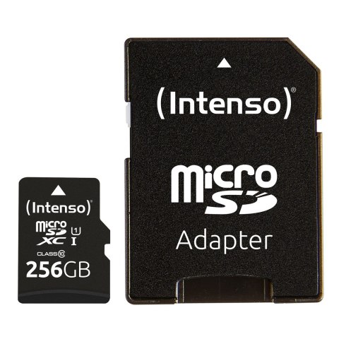 Intenso microSD 256GB UHS-I Perf CL10| Performance Klasa 10