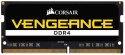 SO DDR4 8GB PC 2400 CL16 CORSAIR VENGEANCE Black retail