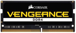 SO DDR4 8GB PC 2400 CL16 CORSAIR VENGEANCE Black retail