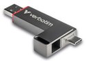 Verbatim Dual QuickStick pamięć USB 512 GB USB Type-A / USB Type-C 3.2 Gen 1 (3.1 Gen 1) Szary