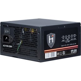 Inter-Tech HIPOWER SP-550 moduł zasilaczy 550 W 20+4 pin ATX ATX Czarny