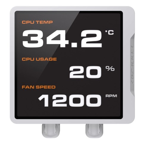 COUGAR CGR-PSDVPRGB-W-360 Procesor Chłodnica cieczy all-in-one 12 cm Biały