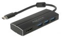 DeLOCK 63931 stacja dokująca USB 3.2 Gen 1 (3.1 Gen 1) Type-C Czarny