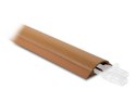 DeLOCK Samoprzylepna listwa kablowa 50 x 13 mm - długość 1 m, wygląd drewna