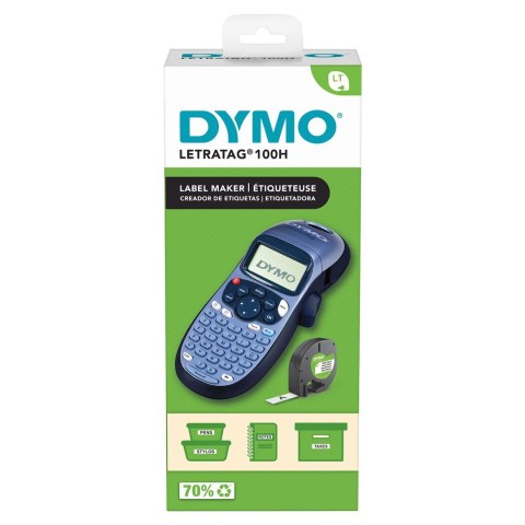 DYMO LetraTag LT-100H + Tape drukarka etykiet 160 x 160 DPI 6,8 mm/s ABC