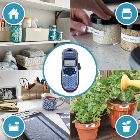 DYMO LetraTag LT-100H + Tape drukarka etykiet 160 x 160 DPI 6,8 mm/s ABC