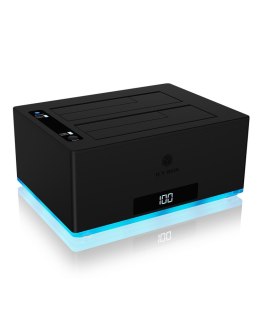 ICY BOX IB-127CL-U3 USB 3.2 Gen 1 (3.1 Gen 1) Type-B Czarny