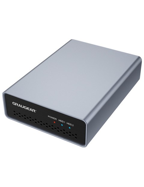 GRAUGEAR G-25RD2-AC-10G obudowa do dysków twardych Obudowa HDD/SSD Srebrny 2.5"