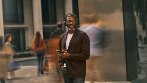 Jabra Evolve3 75 Zestaw słuchawkowy Bezprzewodowy Opaska na głowę Połączenia/muzyka USB Typu-A Bluetooth Czarny