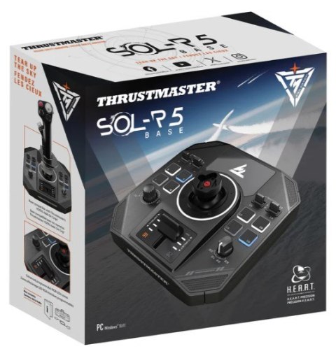 Thrustmaster Sol-R 5 Base Czarny USB Analogowa/Cyfrowa PC