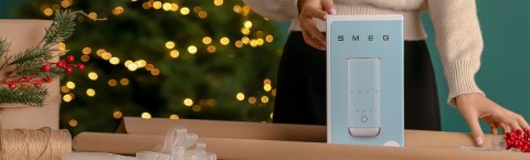 Smeg MFF02PBEU spieniacz / podgrzewacz do mleka Automatyczny spieniacz/podgrzewacz do mleka Niebieski