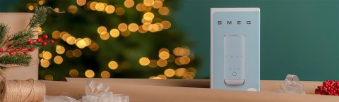 Smeg MFF02PBEU spieniacz / podgrzewacz do mleka Automatyczny spieniacz/podgrzewacz do mleka Niebieski