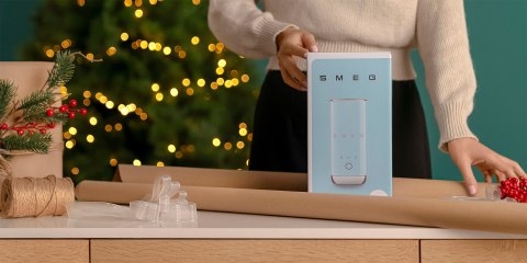 Smeg MFF02PBEU spieniacz / podgrzewacz do mleka Automatyczny spieniacz/podgrzewacz do mleka Niebieski