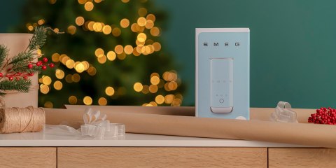 Smeg MFF02PBEU spieniacz / podgrzewacz do mleka Automatyczny spieniacz/podgrzewacz do mleka Niebieski