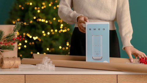 Smeg MFF02PBEU spieniacz / podgrzewacz do mleka Automatyczny spieniacz/podgrzewacz do mleka Niebieski