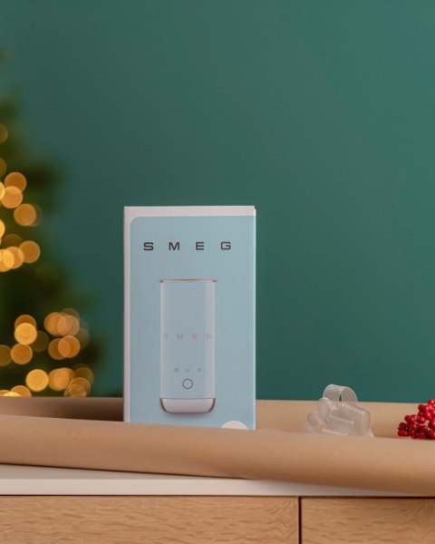 Smeg MFF02PBEU spieniacz / podgrzewacz do mleka Automatyczny spieniacz/podgrzewacz do mleka Niebieski