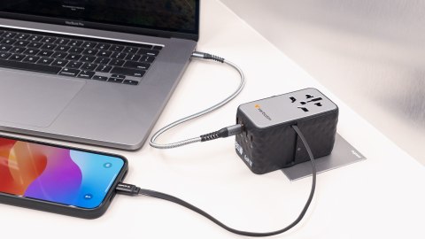 Verbatim CNT-02 Uniwersalne Czarny Prąd przemienny Szybkie ładowanie Wewnętrzna