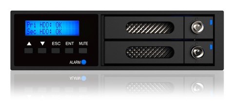 Raidon iR2022 13,3 cm (5.25") Taca napędu pamięci masowej Czarny