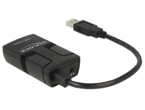 DeLOCK 62588 kabel USB 0,15 m USB A Czarny