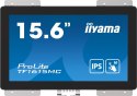 Iiyama ProLite TF1615MC-B1 monitor komputerowy 39,6 cm (15.6") 1920 x 1080 px Full HD Ekran dotykowy Czarny