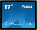 Iiyama TF1734MC-B7X monitor komputerowy 43,2 cm (17") 1280 x 1024 px SXGA LED Ekran dotykowy Czarny