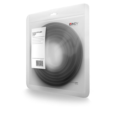 Lindy 47314 kabel sieciowy Czarny 15 m Cat7 S/FTP (S-STP)