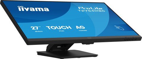 Iiyama ProLite T2754MSC-B2AG monitor komputerowy 68,6 cm (27") 1920 x 1080 px Full HD LED Ekran dotykowy Przeznaczony dla wielu 