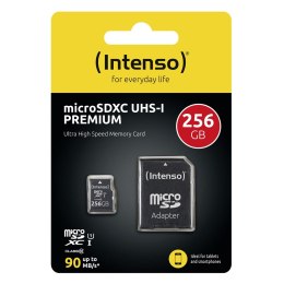 Intenso microSD Karte UHS-I Premium 256 GB Klasa 10