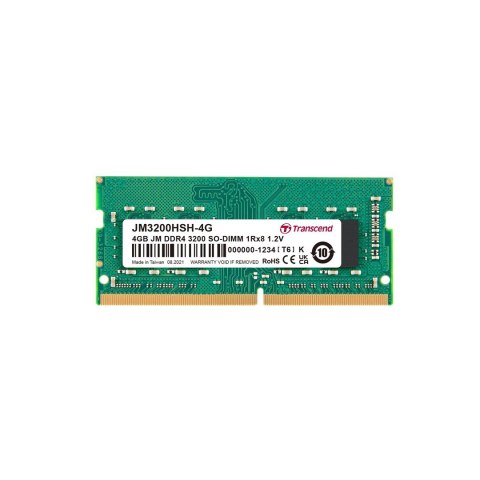 SO DDR4 4GB PC 3200 CL22 Transcend JetRam, JM3200HSH-4G