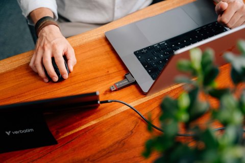 Verbatim Dual QuickStick pamięć USB 512 GB USB Type-A / USB Type-C 3.2 Gen 1 (3.1 Gen 1) Szary