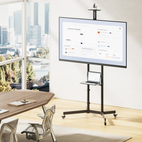 Equip 650636 uchwyt do telewizorów 177,8 cm (70") Czarny