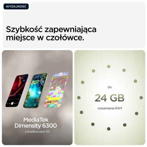 Motorola moto g67 17,3 cm (6.8") Hybrid Dual SIM Android 16.0 5G USB Type-C 4 GB 128 GB 5200 mAh Zielony