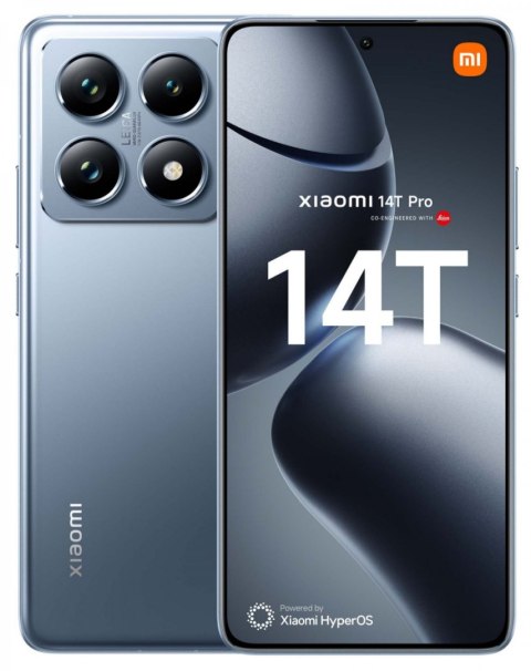 Smartphone XIAOMI 14T Pro 12/512 GB Titan Blue (Niebieski) 512 GB Niebiesko-szary 57350