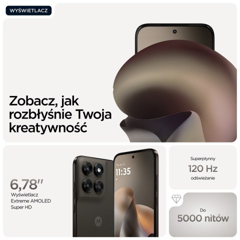 Motorola moto g77 17,3 cm (6.8") Hybrid Dual SIM Android 16.0 5G USB Type-C 8 GB 256 GB 5200 mAh Czarny