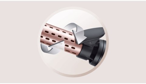 Remington AS8606 Szczotka z gorącym powietrzem Ciepły Czarny, Złoto różowe 800 W