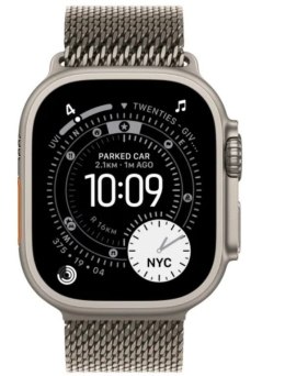 Watch Ultra 3 GPS + Cellular 49mm Natural Titanium Case with Natural Titanium Milanese Loop - Large APPLE Watch OS Naturalny