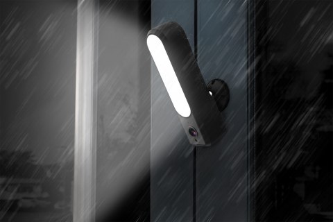 Digitus Inteligenta kamera zewnętrzna Full HD z diodami naświetlającymi LED, WLAN + sterowaniem głosowym