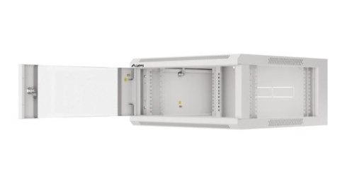 Lanberg Szafa instalacyjna RACK wisząca 19 cali 4U 600 szara WFFA-5604-10S
