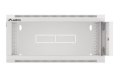 Lanberg Szafa instalacyjna RACK wisząca 19 cali 4U 600 szara WFFA-5604-10S