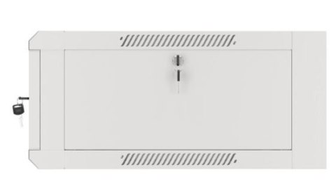 Lanberg Szafa instalacyjna RACK wisząca 19 cali 4U 600 szara WFFA-5604-10S