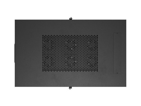 Lanberg Szafa instalacyjna rack stojąca 19 cali 32U 600x1000 drzwi przeszklone LCD czarna (Flat pack)