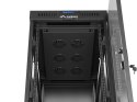 Lanberg Szafa instalacyjna rack stojąca 19 cali 32U 600x1000 drzwi przeszklone LCD czarna (Flat pack)