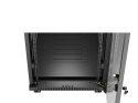 Lanberg Szafa instalacyjna rack stojąca 19 cali 32U 600x1000 drzwi przeszklone LCD czarna (Flat pack)